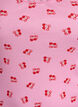 Top with print and lace edge, Pink, Packshot image number 2