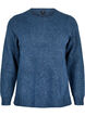 Knitted top with wool and slits, Bering Sea Mel., Packshot image number 0
