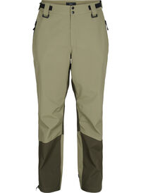 Waterproof shell trousers with pockets