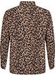Leopard print shirt, Brown, Packshot image number 1