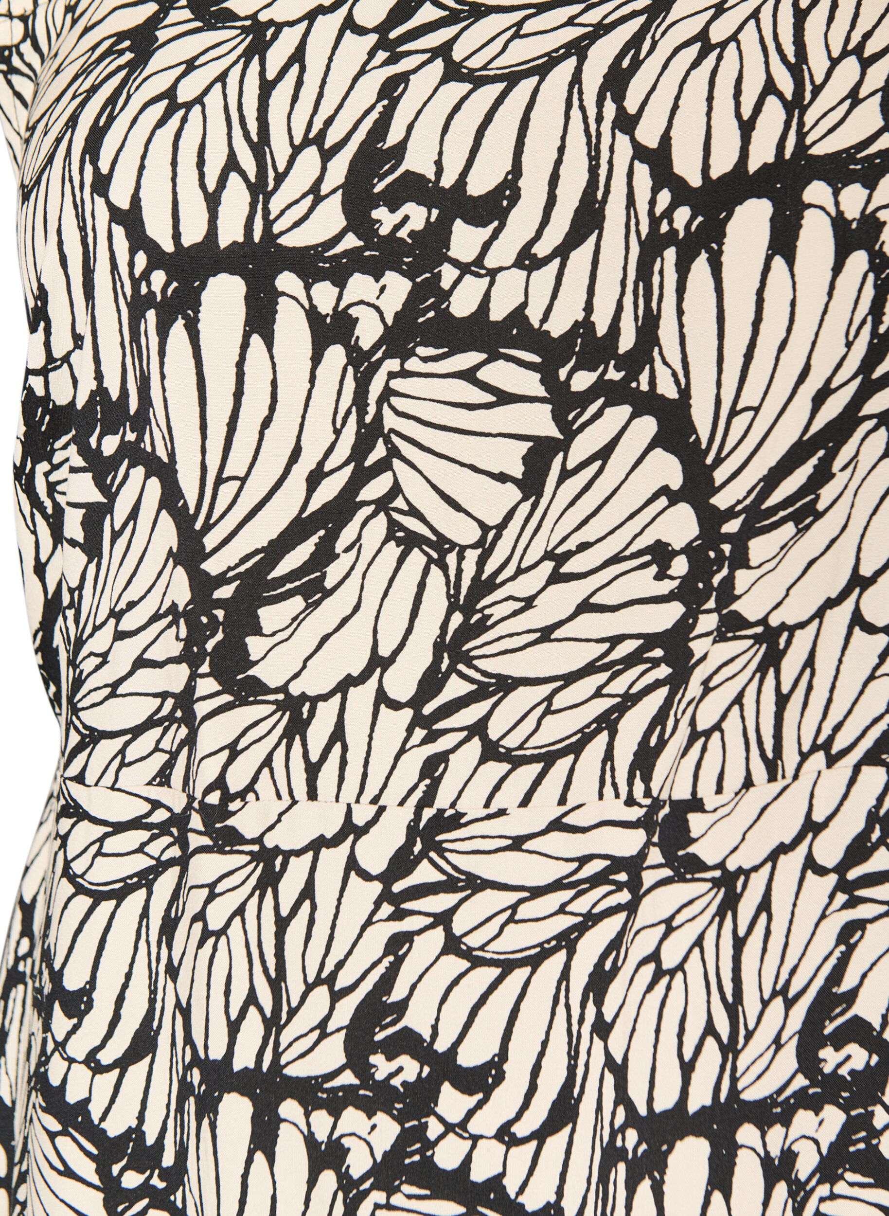 ZizzifashionSummer dress with wide straps, Black, Packshot image number 2