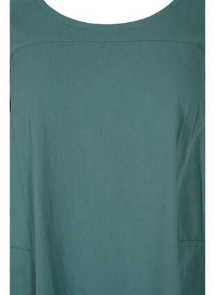 Short sleeve cotton dress, Sea Pine, Packshot image number 2