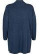 Long knitted blouse with long sleeves, Bering Sea Mel., Packshot image number 1