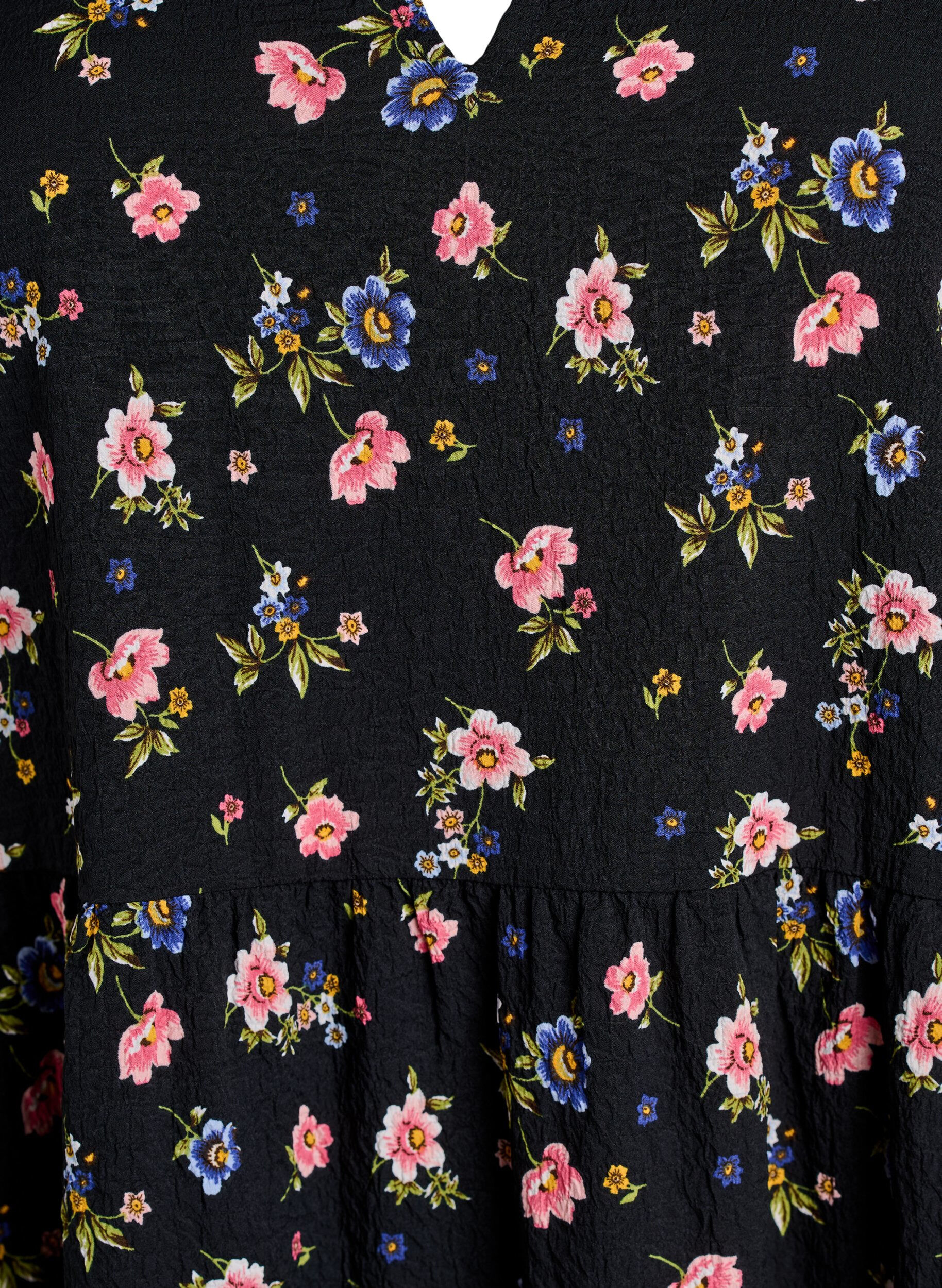 ZizzifashionShort A-line dress, Black, Packshot image number 2