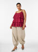 Balloon trousers with pockets and an elasticated waistband, , Model image number 0