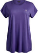 Long training t-shirt, Purple, Packshot image number 0