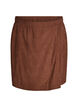 Short skirt in corduroy, Brown, Packshot image number 0