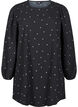 FLASH - Long-sleeved tunic with a round neck, Black, Packshot image number 0