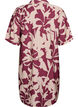 Knee-length dress with print and V-neck, Red, Packshot image number 1