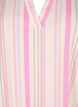 Striped cotton tunic, Eggnog Multi Stripe, Packshot image number 2