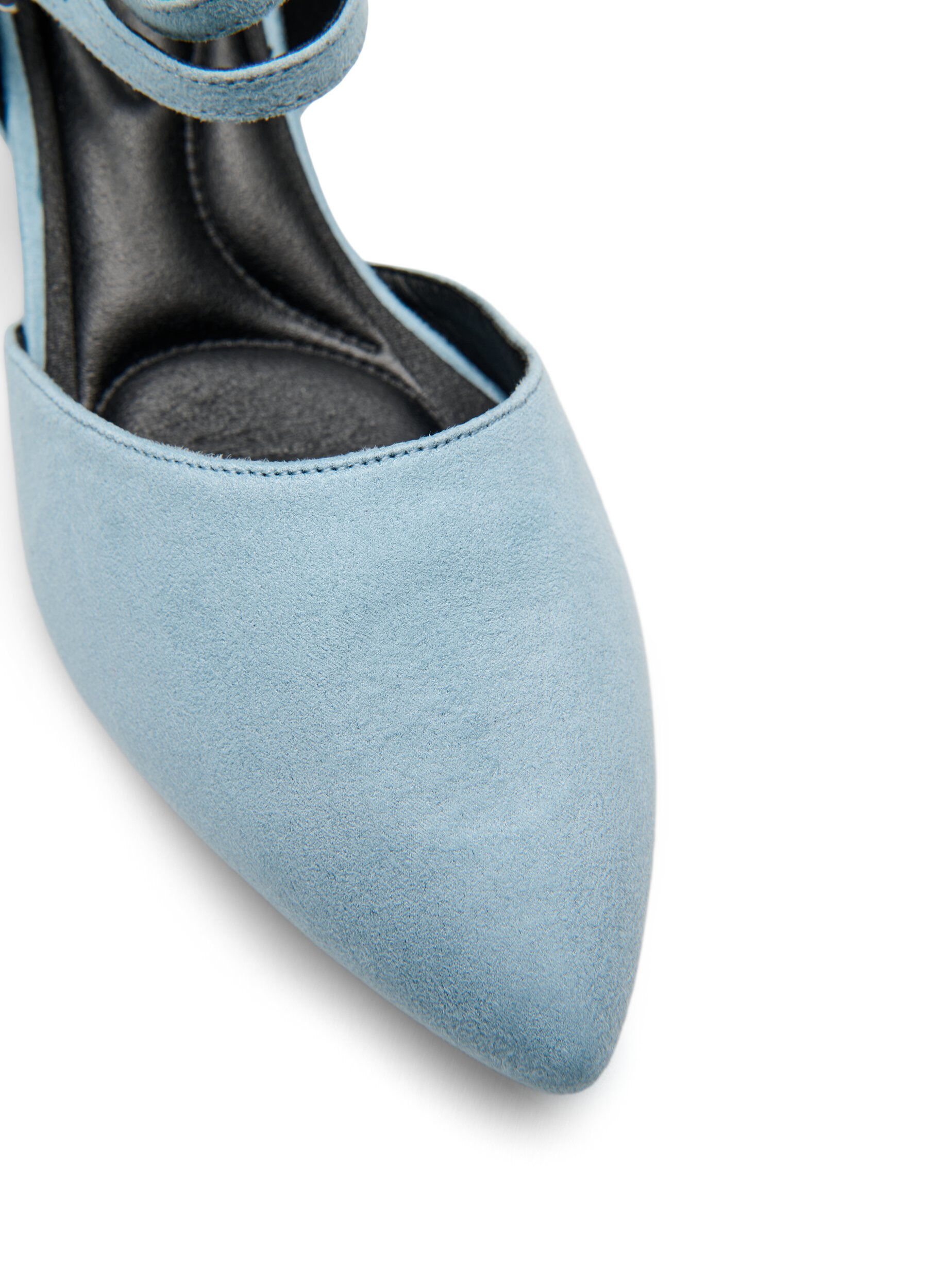 Zizzifashion Pumps with double straps, Light Blue, Packshot image number 3