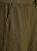 Cotton Capri trousers, Green, Packshot image number 2
