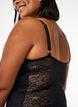 Lace bodystocking with shapewear effect, Black, Model image number 2
