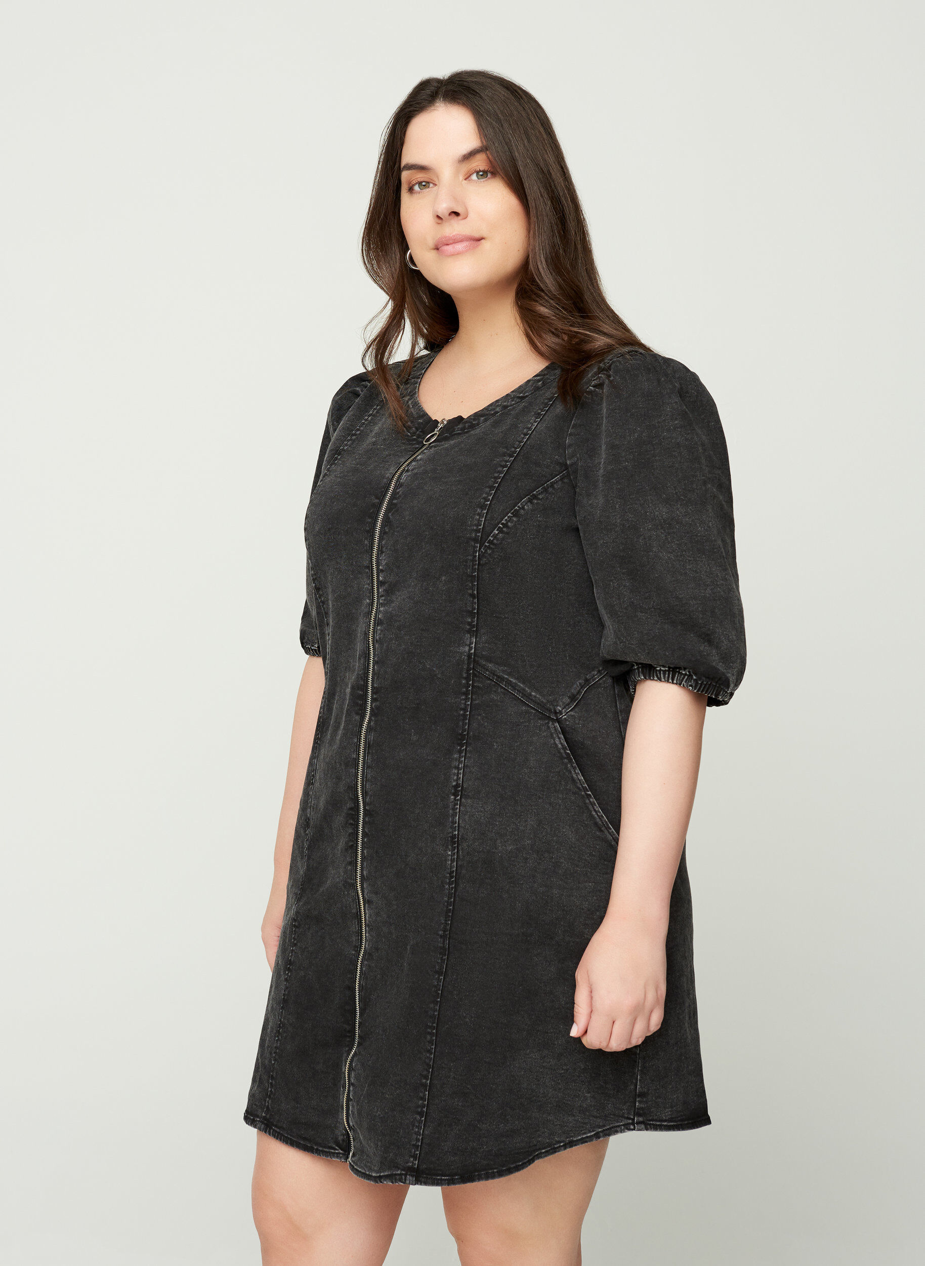 Women's Plus size Denim dresses 