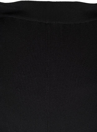 Knitted maternity pants, Black, Packshot image number 2
