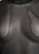 Fitted mesh blouse with long sleeves, Black, Packshot image number 2