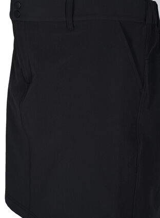 Outdoor skirt with inner shorts, Black, Packshot image number 2