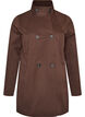 Water-repellent spring jacket with an A-line cut, Brown, Packshot image number 0