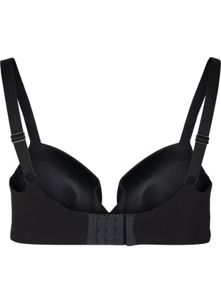 Bra with moulded cups and underwire, Black, Packshot image number 1