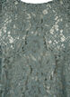FLASH - Long sleeve lace blouse, Balsam Green, Packshot image number 2