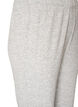 Jersey trousers with ribbed texture and flare, Grey, Packshot image number 2