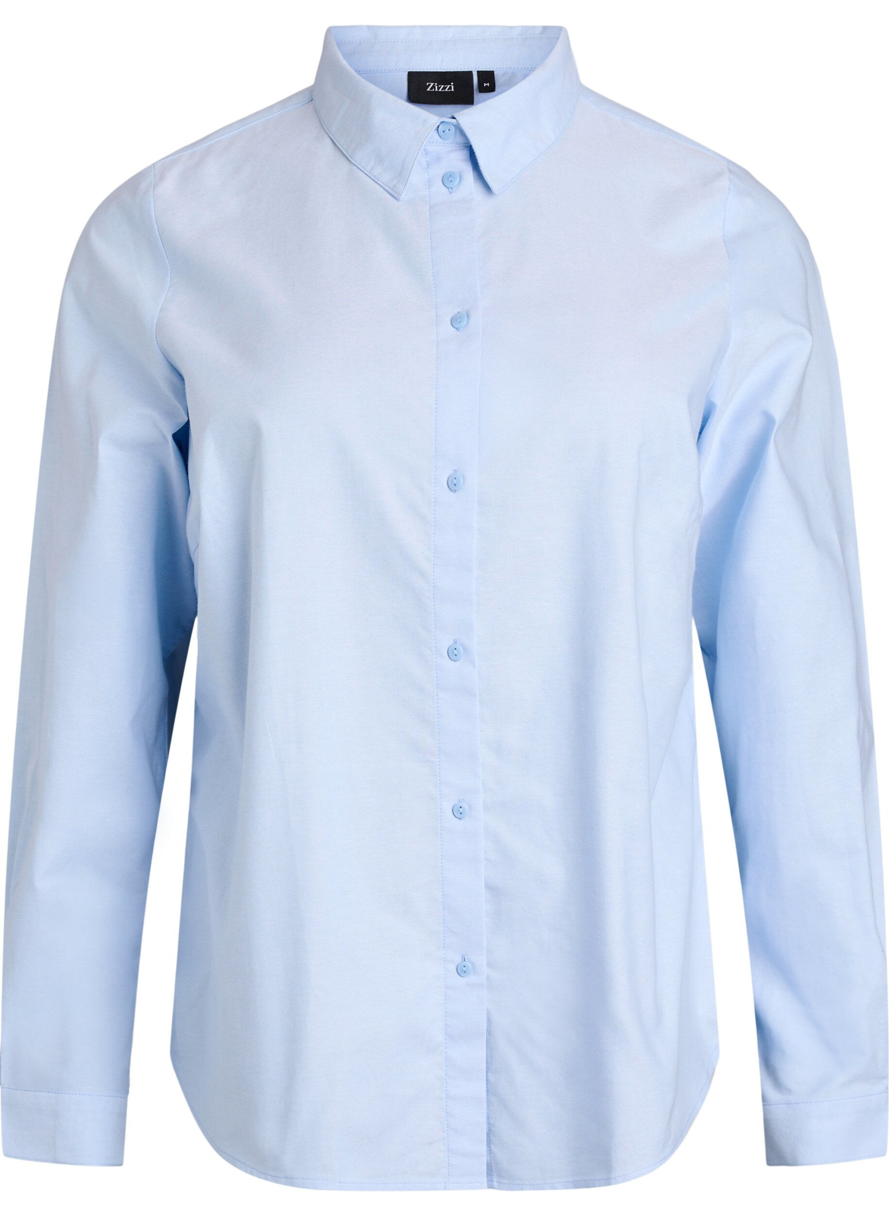 Long-sleeved cotton shirt