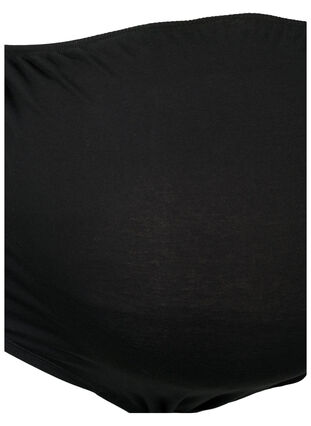 3-pack maternity briefs in cotton, Black, Packshot image number 3