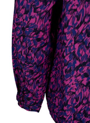 FLASH - Long sleeve blouse with print, Pink Blue AOP, Packshot image number 3