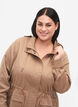 Long parka jacket with hood and pockets, Amphora, Model image number 2