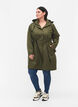 Waterproof parka with detachable hood, Forest Night, Model image number 2