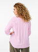 FLASH - Striped shirt with rolled-up sleeves, Pink, Model image number 2