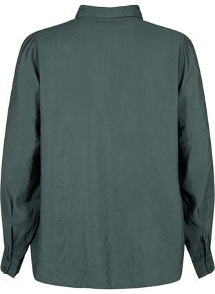 Long-sleeved shirt in TENCEL™ Modal, Dark Forest, Packshot image number 1