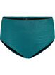 Glitter bikini briefs with a high waist, Green, Packshot image number 0