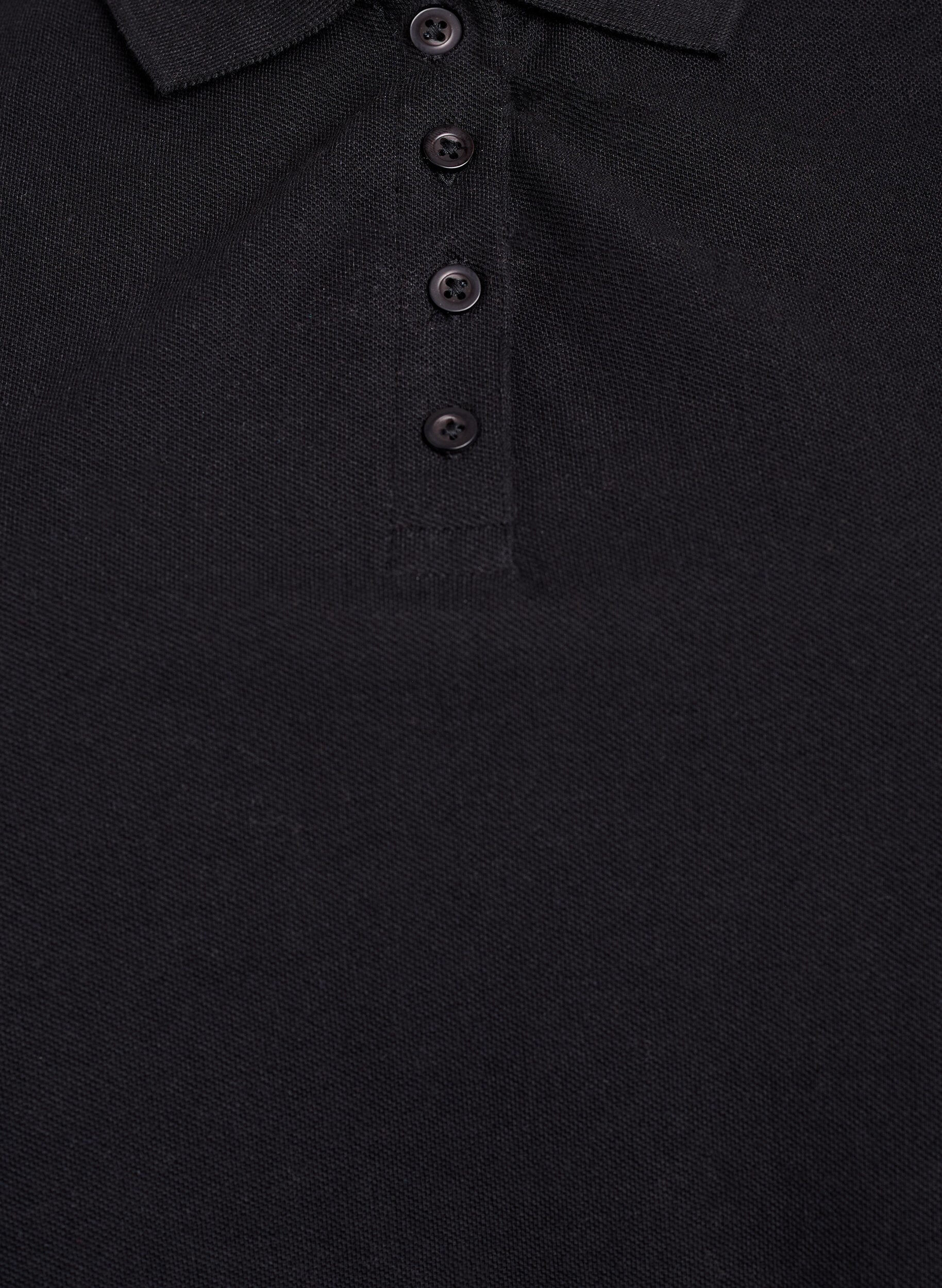 Zizzifashion FLASH - Polo shirt with short sleeves, Black, Packshot image number 2