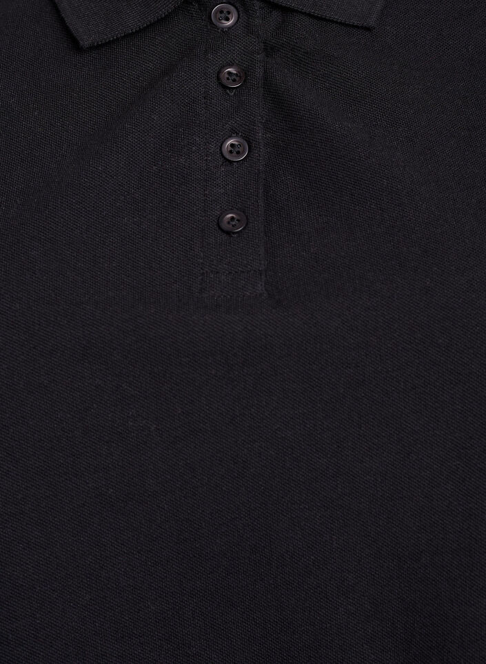 FLASH - Polo shirt with short sleeves, Black, Packshot image number 2