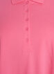 Short A-line polo dress, Pink, Packshot image number 2