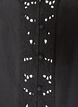 Shirt blouse with broderie anglaise, Black, Packshot image number 2