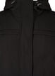 Water-repellent softshell jacket with quilted lining, Black, Packshot image number 2