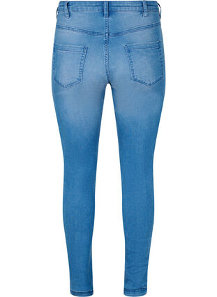 Slim fit Emily jeans with normal waist, Light blue, Packshot image number 1