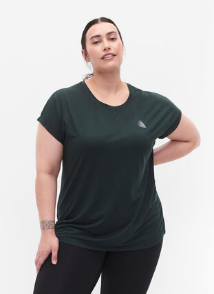 Short sleeved workout t-shirt, Scarab, Model image number 0