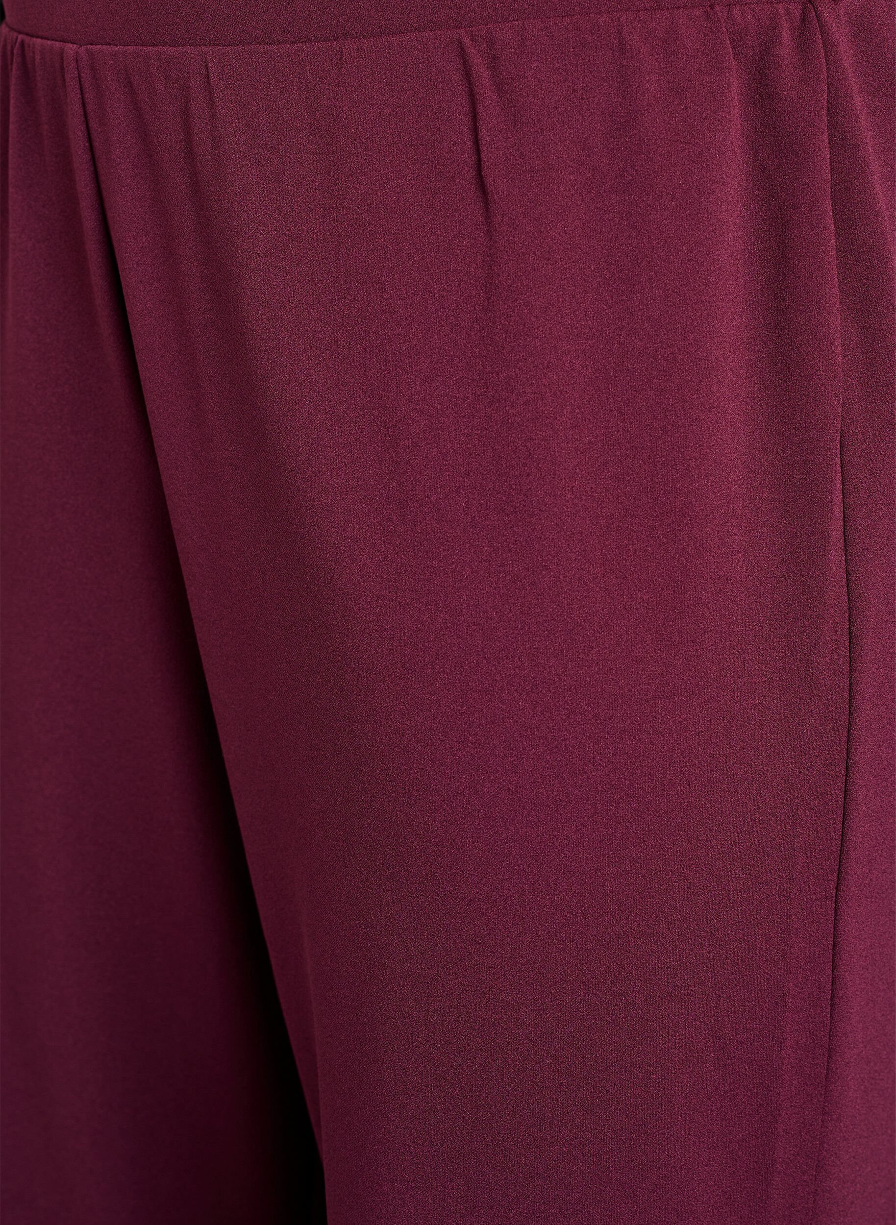 ZizzifashionStraight fit trousers, Red, Packshot image number 2