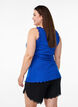 Top with lace trim, Blue, Model image number 2