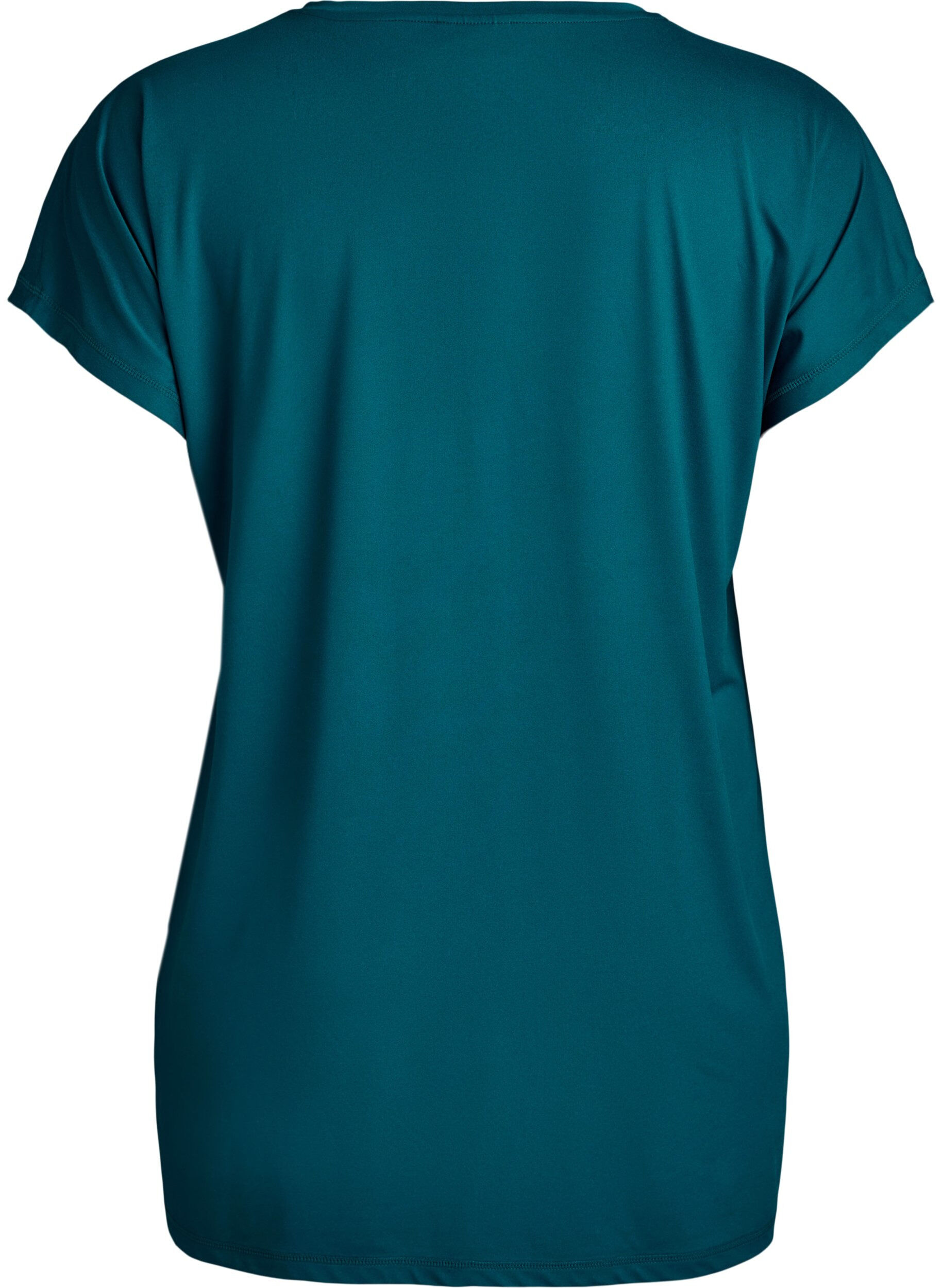 ZizzifashionLong training t-shirt, Green, Packshot image number 1