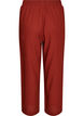 Wide-leg linen and viscose trousers, Red, Packshot image number 1