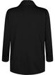 Open blazer with 3/4 sleeves, Black, Packshot image number 1