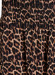 FLASH - Short skirt with smocked waist, Brown, Packshot image number 2