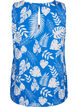 FLASH - Sleeveless top with print, Blue, Packshot image number 1