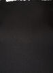 Viscose night top with long sleeves, Black, Packshot image number 2