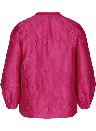 Textured jacket with v-neck, Love Potion, Packshot image number 1
