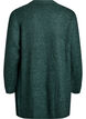 FLASH - Long rib knit cardigan with pockets, Green, Packshot image number 1